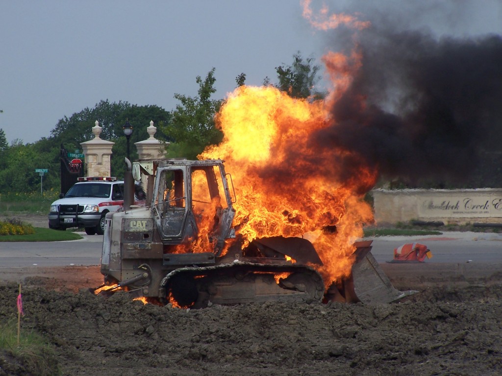 An explosion at a project in Frisco, Texas