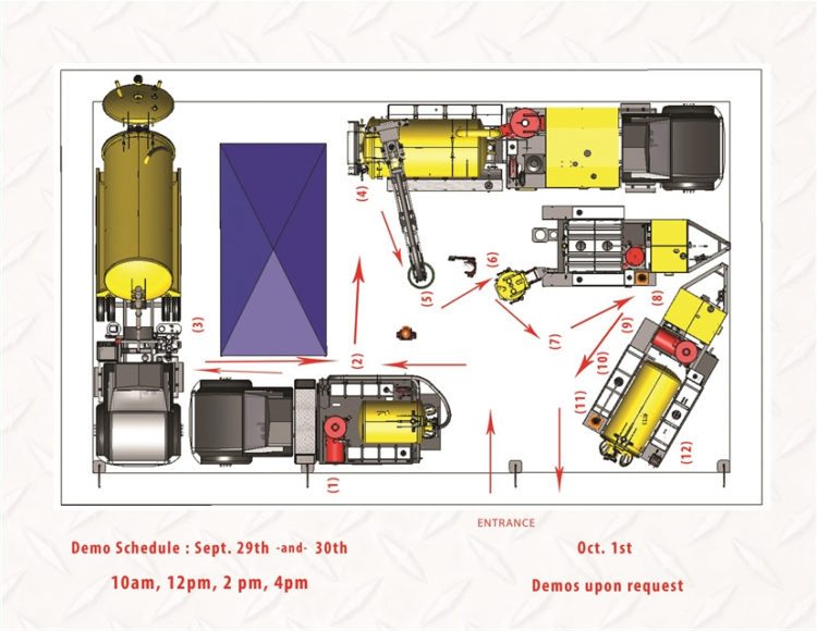 ICUEE demo schedule vacuum excavation